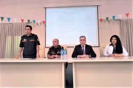 FHN-in Şimal-qərb Regional Mərkəzi mülki müdafiə kursları keçirib - FOTO 