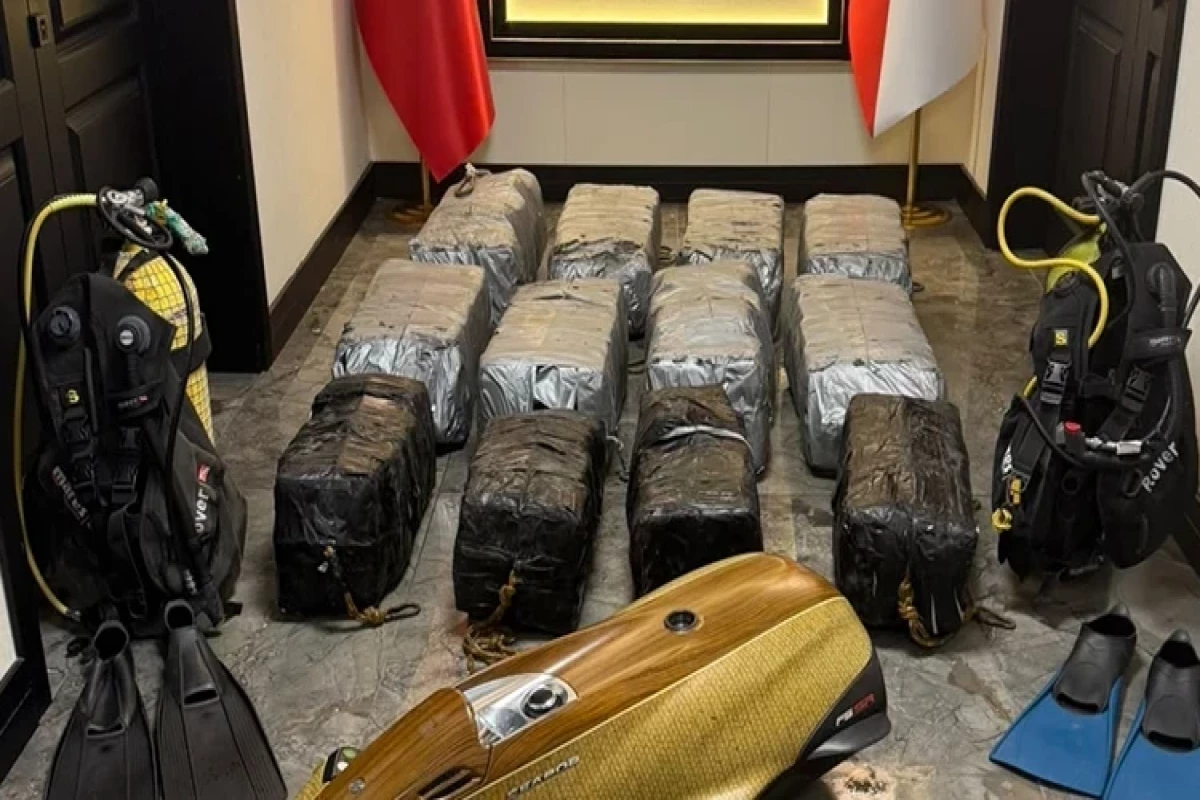 Türkiyədə limanda gəmidə 350 kiloqram kokain aşkarlanıb