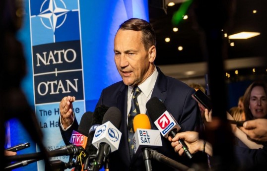 Polşanın xarici işlər naziri Radoslav Sikorski