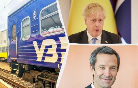 Rusiyanın Ukrayna-Polşa sərhədində zərbə endirdiyi qatarda Boris Conson və Mertsin müşaviri də olub