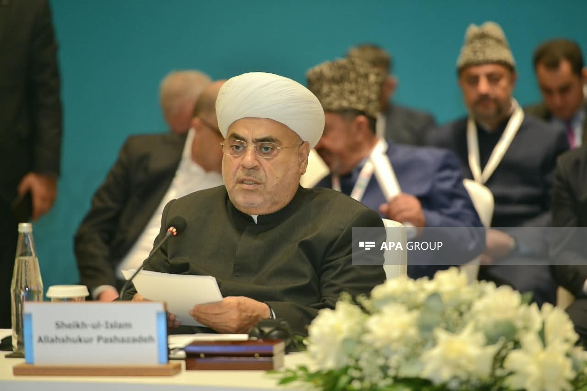 Chairman of the Caucasus Muslims’ Office Allahshukur Pashazade