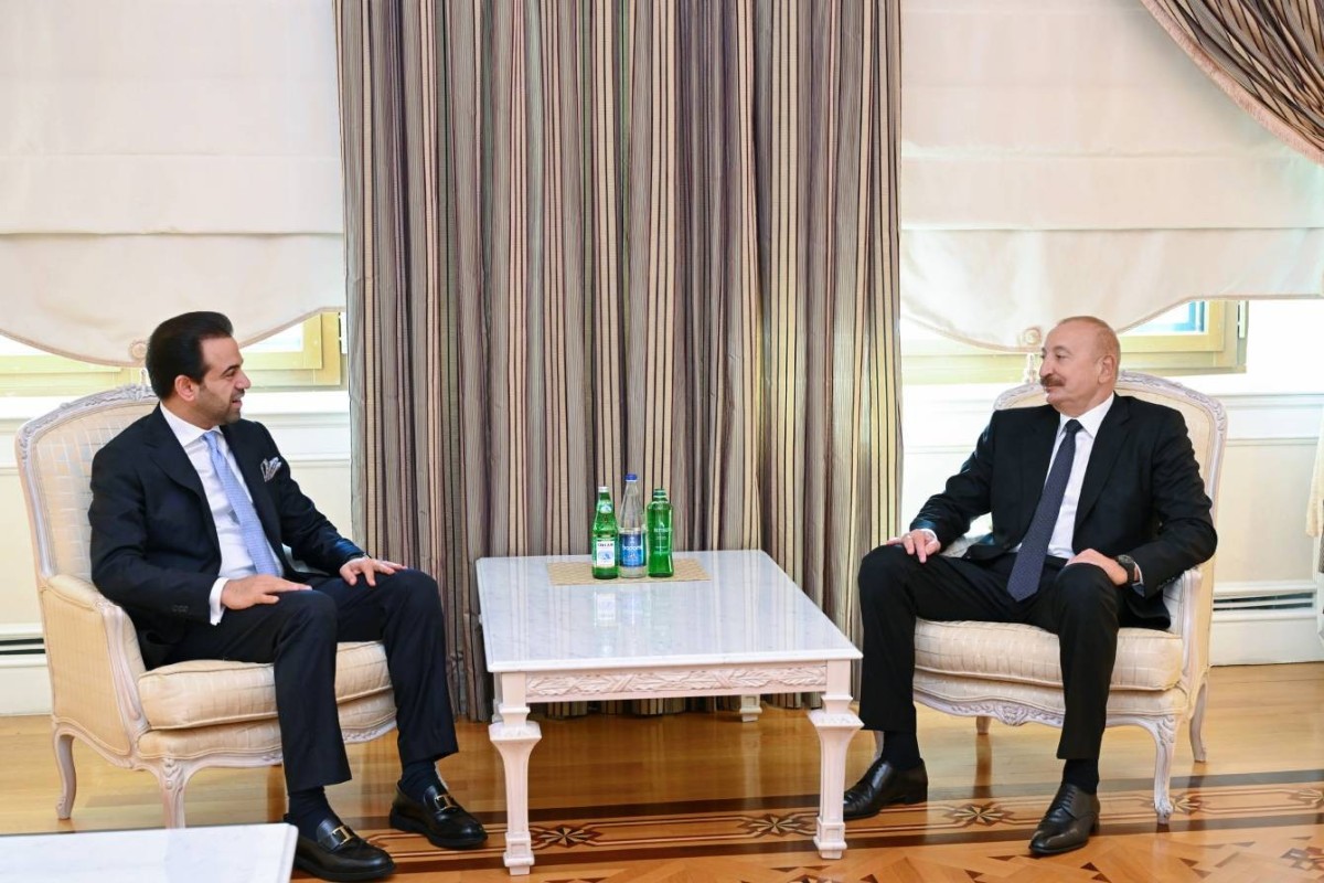 Prezident İlham Əliyev Müsəlman Ağsaqqalları Şurasının baş katibini qəbul edib