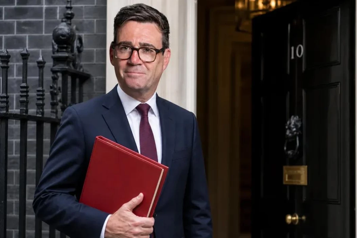 UK Prime Minister Andy Burnham