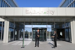 Prezident İlham Əliyev “SABAH.city” innovasiya şəhərciyinin birinci mərhələsinin açılışında iştirak edib - FOTO 