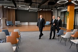 Prezident İlham Əliyev “SABAH.city” innovasiya şəhərciyinin birinci mərhələsinin açılışında iştirak edib - FOTO 