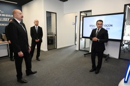 Prezident İlham Əliyev “SABAH.city” innovasiya şəhərciyinin birinci mərhələsinin açılışında iştirak edib - FOTO 