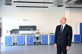 Prezident İlham Əliyev “SABAH.city” innovasiya şəhərciyinin birinci mərhələsinin açılışında iştirak edib - FOTO 
