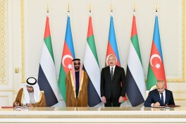 Prezident İlham Əliyev Birləşmiş Ərəb Əmirliklərinin milli təhlükəsizlik müşavirini qəbul edib