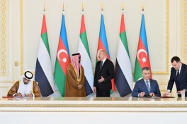 Prezident İlham Əliyev Birləşmiş Ərəb Əmirliklərinin milli təhlükəsizlik müşavirini qəbul edib