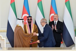 Prezident İlham Əliyev Birləşmiş Ərəb Əmirliklərinin milli təhlükəsizlik müşavirini qəbul edib