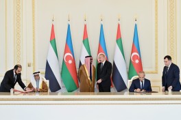 Prezident İlham Əliyev Birləşmiş Ərəb Əmirliklərinin milli təhlükəsizlik müşavirini qəbul edib