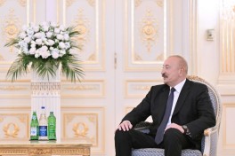 Prezident İlham Əliyev Birləşmiş Ərəb Əmirliklərinin milli təhlükəsizlik müşavirini qəbul edib