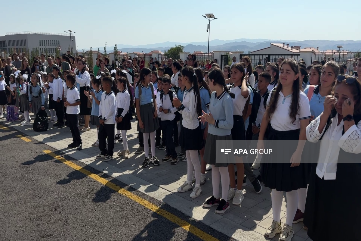 Cəbrayılın Şükürbəyli kənd tam orta məktəbində 33 ildən sonra tədris başlayıb - FOTO 