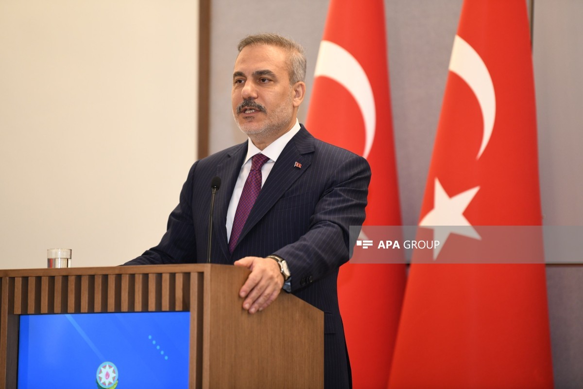 Türkiyənin xarici işlər naziri Hakan Fidan