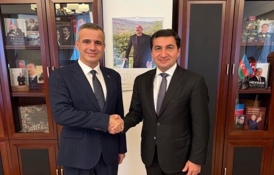 Hikmət Hacıyev Fərhad Pirinççi və nümayəndə heyəti ilə görüşüb