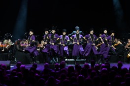 Montrödə Azərbaycanın incəsənət nümayəndələrinin iştirakı ilə qala konsert keçirilib - FOTO 