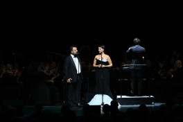 Montrödə Azərbaycanın incəsənət nümayəndələrinin iştirakı ilə qala konsert keçirilib - FOTO 