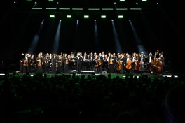 Montrödə Azərbaycanın incəsənət nümayəndələrinin iştirakı ilə qala konsert keçirilib - FOTO 