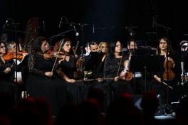 Montrödə Azərbaycanın incəsənət nümayəndələrinin iştirakı ilə qala konsert keçirilib - FOTO 