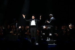 Montrödə Azərbaycanın incəsənət nümayəndələrinin iştirakı ilə qala konsert keçirilib - FOTO 