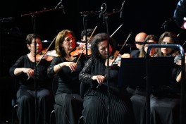 Montrödə Azərbaycanın incəsənət nümayəndələrinin iştirakı ilə qala konsert keçirilib - FOTO 