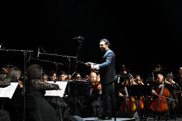 Montrödə Azərbaycanın incəsənət nümayəndələrinin iştirakı ilə qala konsert keçirilib - FOTO 