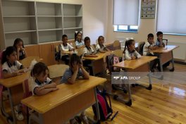 Cəbrayılın Şükürbəyli kənd tam orta məktəbində 33 ildən sonra tədris başlayıb - FOTO 