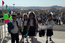 Cəbrayılın Şükürbəyli kənd tam orta məktəbində 33 ildən sonra tədris başlayıb - FOTO 