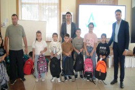 “Azərşəkər”dən kiçik məktəblilərə böyük sevinc