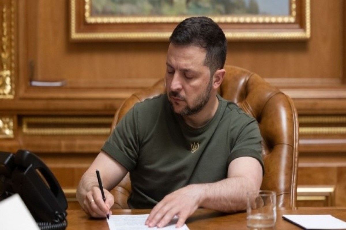 Ukrainian President Volodymyr Zelenskyy