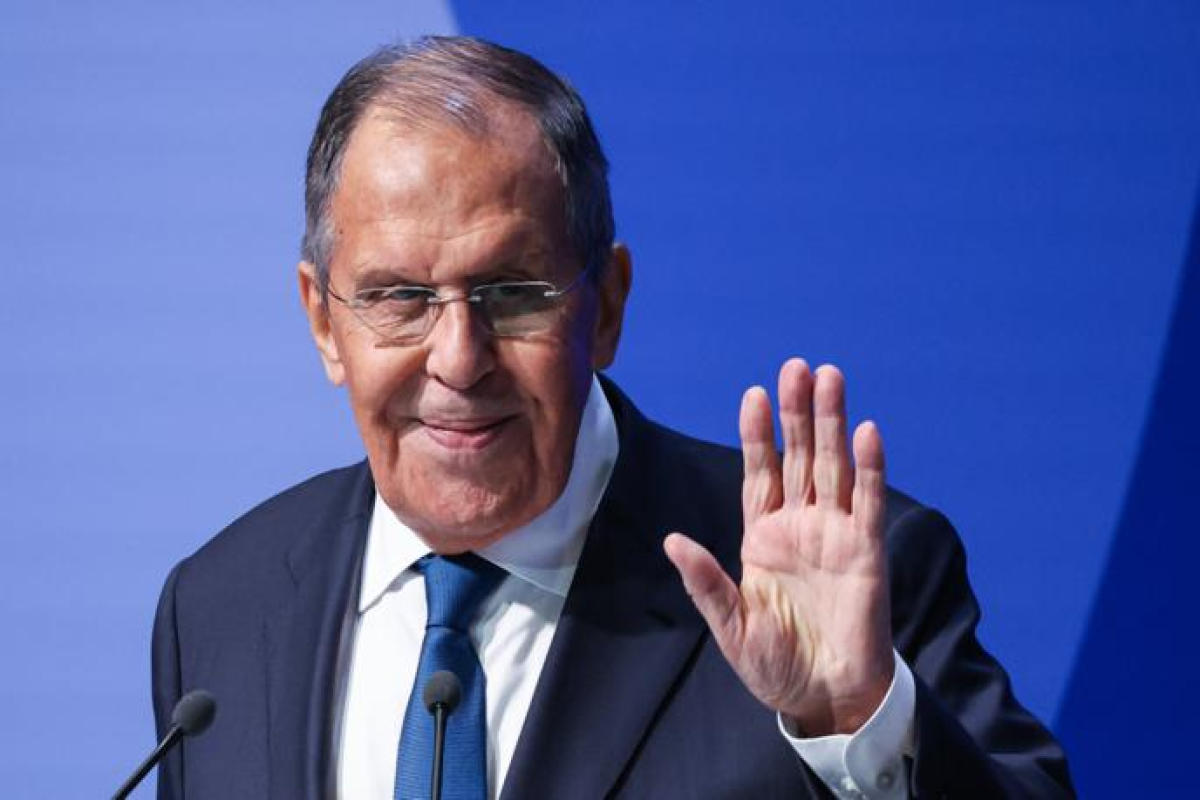 Rusiya xarici işlər naziri Sergey Lavrov
