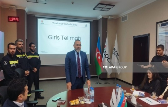 "Azərikimya" İstehsalat birliyinin baş direktoru Elnur Məmmədli