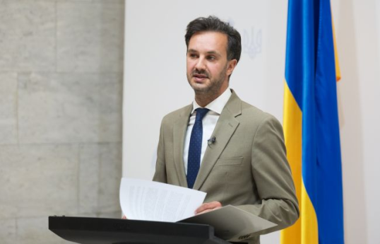 Ukrayna Xarici İşlər Nazirliyinin sözçüsü Georgi Tixiy