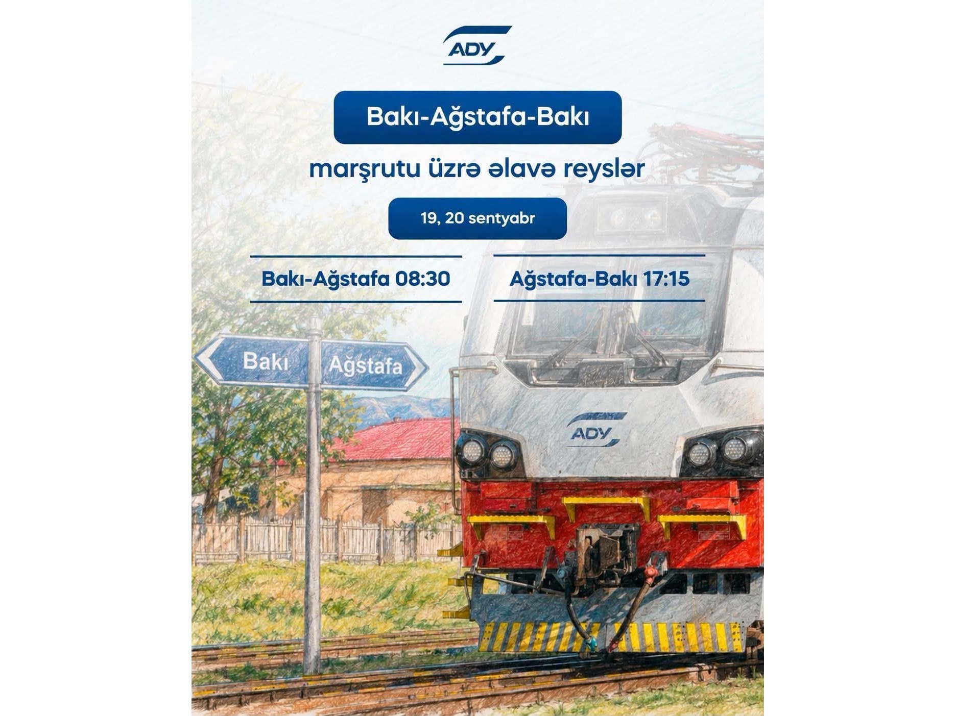 Bakı-Ağstafa-Bakı marşrutu üzrə əlavə reyslər təşkil ediləcək
