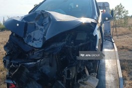 Göygöldə avtomobil aşıb, 3 nəfər xəsarət alıb