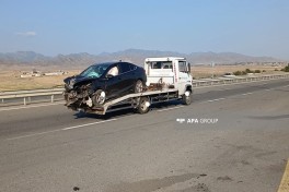 Göygöldə avtomobil aşıb, 3 nəfər xəsarət alıb