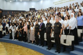 FHN-in Gəncə Regional Mərkəzi mülki müdafiə kursları keçirib