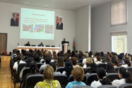 FHN-in Gəncə Regional Mərkəzi mülki müdafiə kursları keçirib