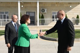 Prezident İlham Əliyev “Qobustan” Günəş Elektrik Stansiyasının açılışında iştirak edib
