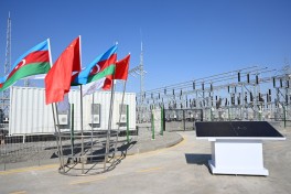 Prezident İlham Əliyev “Qobustan” Günəş Elektrik Stansiyasının açılışında iştirak edib