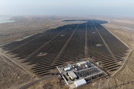 Prezident İlham Əliyev “Qobustan” Günəş Elektrik Stansiyasının açılışında iştirak edib