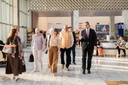 AİB-nin Direktorlar Şurasının üzvləri Azərbaycana səfəri çərçivəsində ADY-də olublar