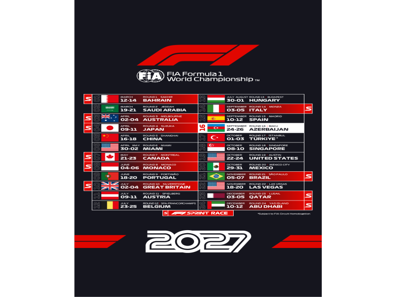2027-ci il Formula 1 Azərbaycan Qran-prisinin tarixi açıqlanıb