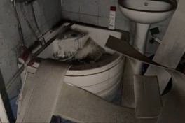Badamdarda yaşayış binasında partlayış baş verib, xəsarət alan var