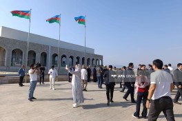 Seyid Yəhya Bakuviyə həsr olunmuş beynəlxalq konfransın iştirakçıları Xankəndidə olublar - FOTO 