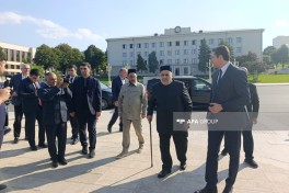 Seyid Yəhya Bakuviyə həsr olunmuş beynəlxalq konfransın iştirakçıları Xankəndidə olublar - FOTO 