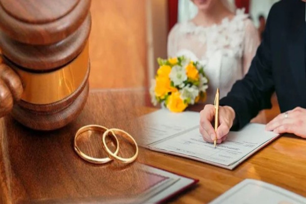 Ötən dövr ərzində nikah və boşanmaların sayı açıqlanıb