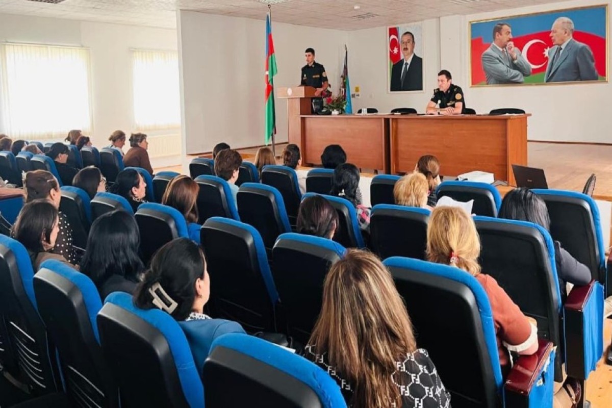 FHN-in Şimal Regional Mərkəzi mülki müdafiə kursları keçirib
