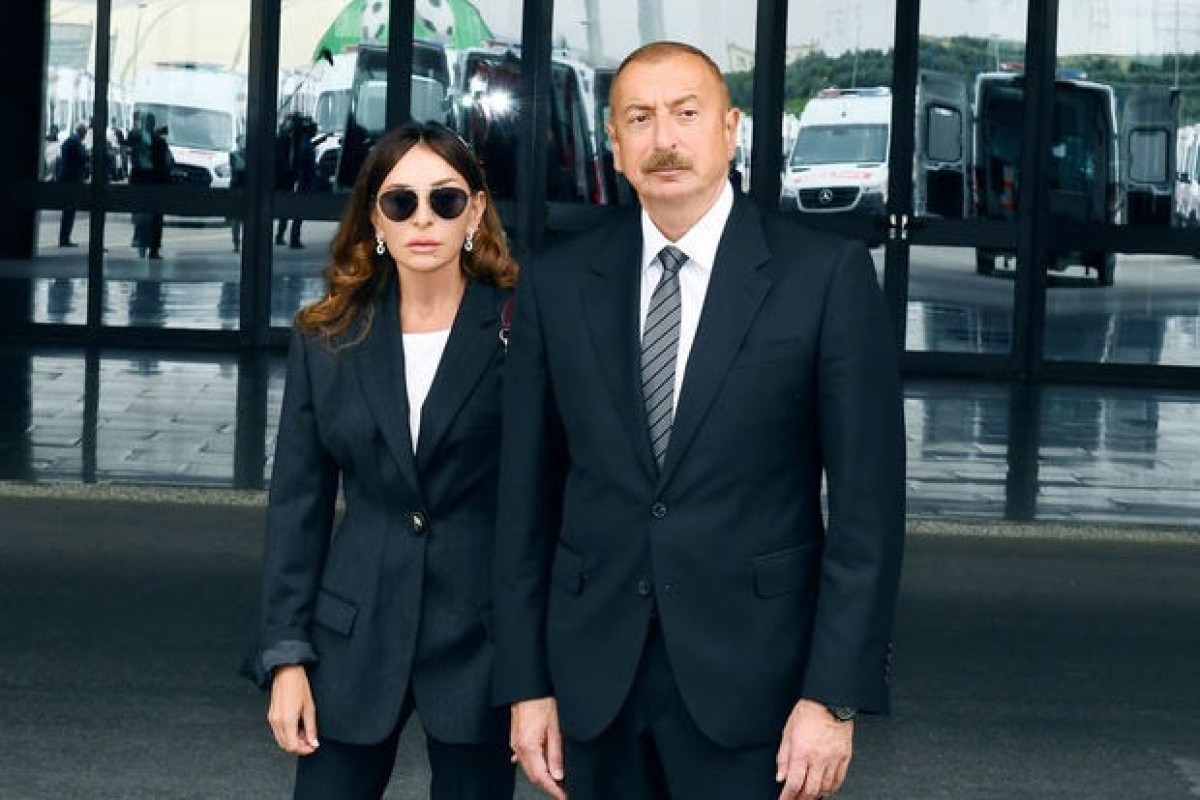 First Lady Mehriban Aliyeva and Ilham Aliyev, President of the Republic of Azerbaijan