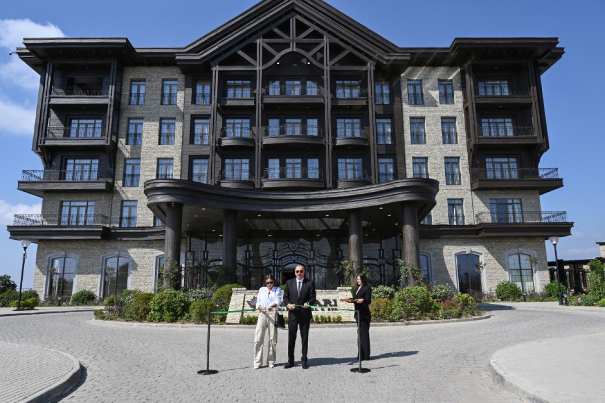Prezident İlham Əliyev Şamaxıda “Meysari Grand Hotel & SPA” kompleksinin açılışında iştirak edib - <span class="red_color">YENİLƏNİB